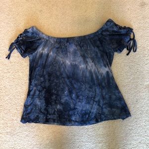 American Eagle off the shoulder blouse